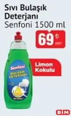 SENFONİ SIVI BULAŞIK DETERJANI 1500 ML fiyat ve kampanya bilgisi